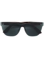 Retrosuperfuture - Screen Classic Sunglasses - Unisex - Acetate - 55, Black, Acetate