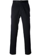 Moncler Gamme Bleu Tailored Trousers, Men's, Size: 3, Blue, Cotton/cupro