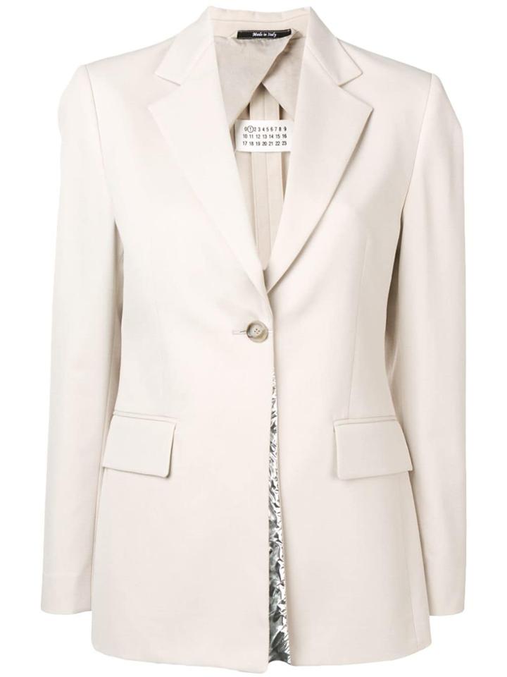 Maison Margiela Structured Fit Blazer - Neutrals