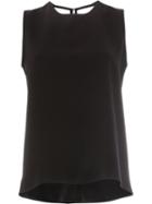 Maison Rabih Kayrouz - Open Back Tank - Women - Triacetate/polyurethane - 40, Black, Triacetate/polyurethane