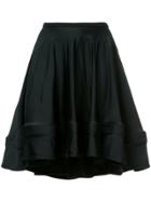 Comme Des Garçons Vintage Flared Skirt - Black
