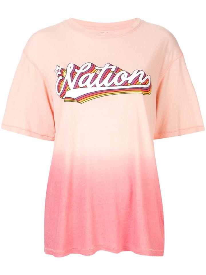 P.e Nation Free Fly T-shirt - Pink