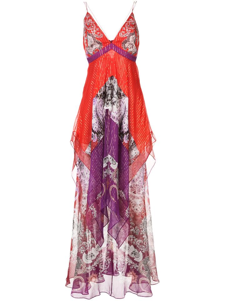 Roberto Cavalli Layered Gown