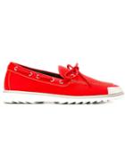 Giuseppe Zanotti Design Metal Toe Loafers
