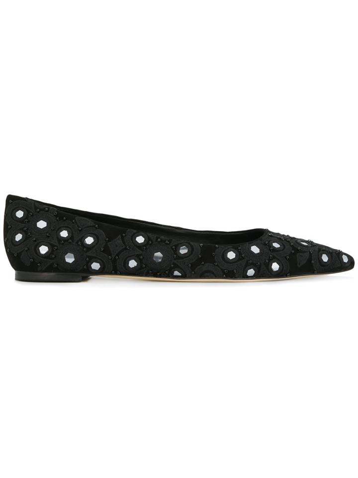 Tory Burch Yasmin Ballet Flats - Black