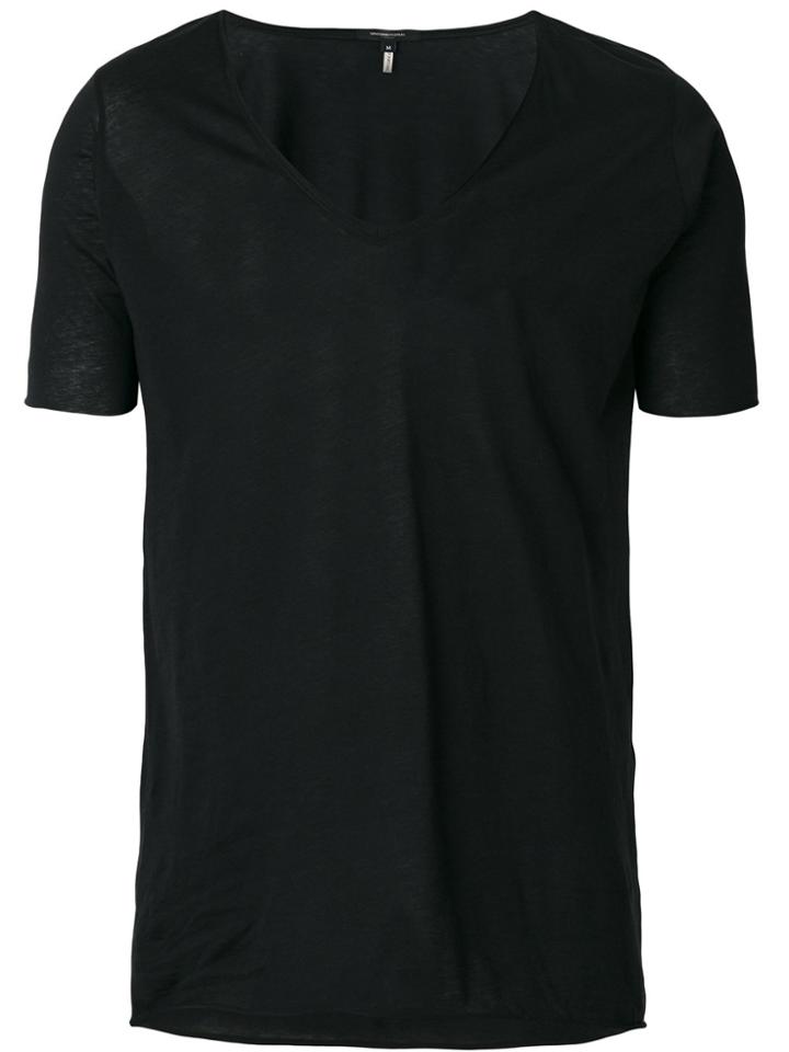 Unconditional Low Neck T-shirt - Black