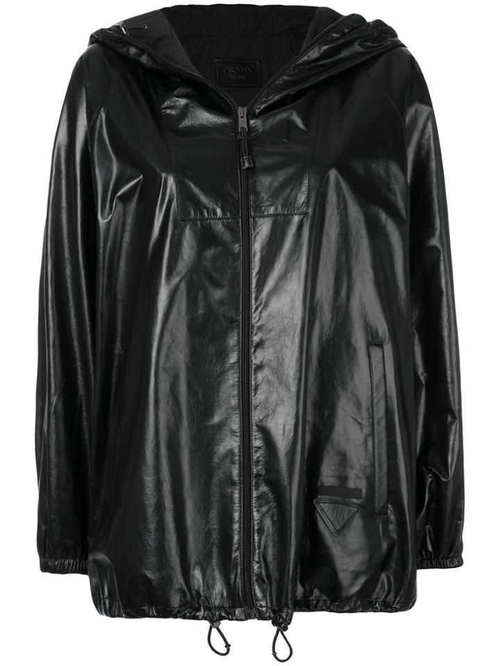 Prada Hooded Jacket - Black