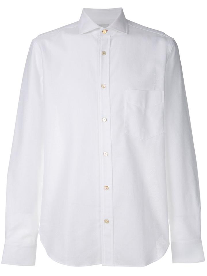 Paul Smith Button Pocket Shirt - White