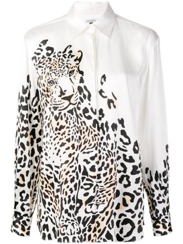 Krizia Leopard Shirt - White