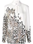 Krizia Leopard Shirt - White