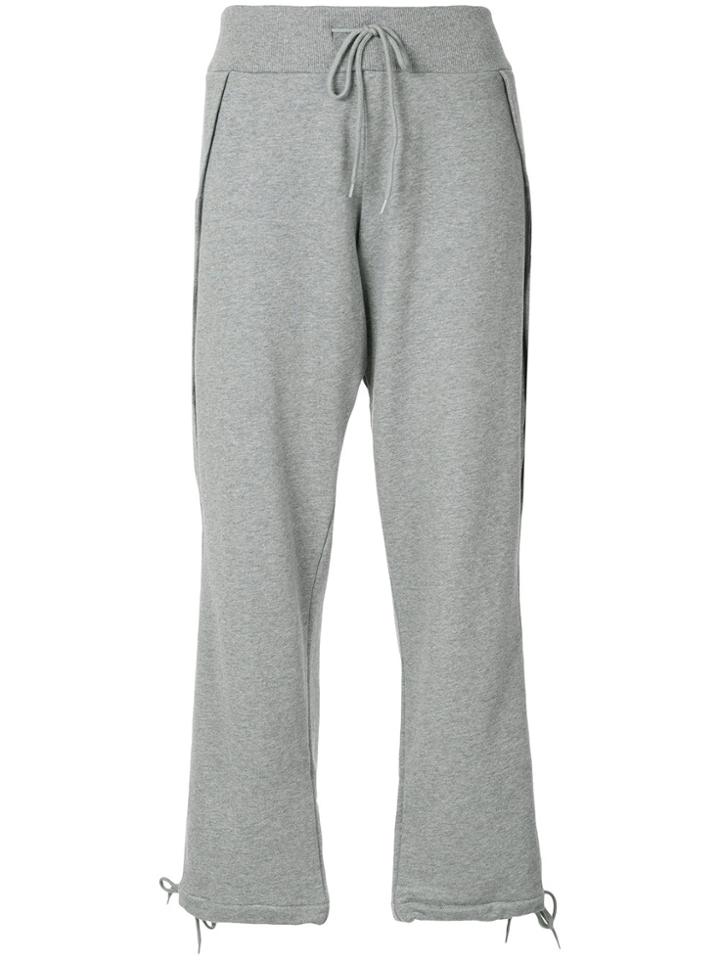 Telfar Open Side Sweatpants - Grey