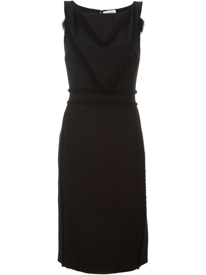 Altuzarra Frayed Fitted Dress