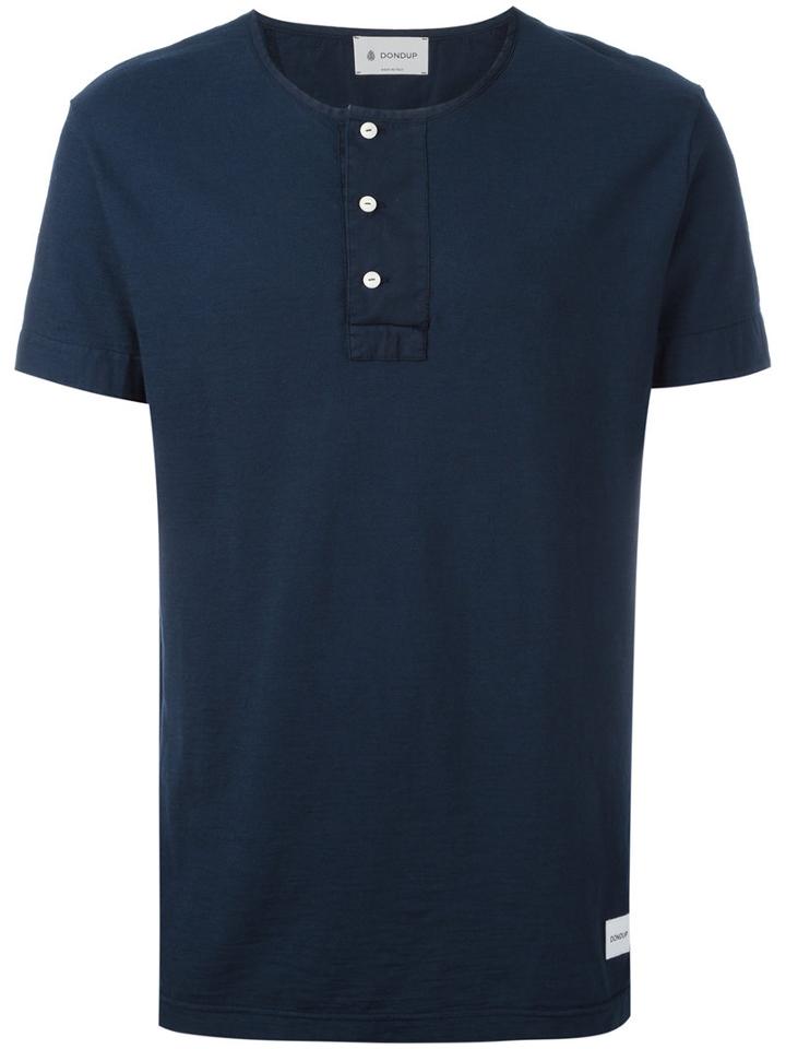 Dondup Eureka T-shirt, Men's, Size: Medium, Blue, Cotton