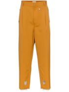 Bed J.w. Ford Charm Cuff Cropped Trousers - Brown