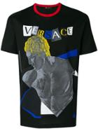 Versace Graphic Print T-shirt - Black