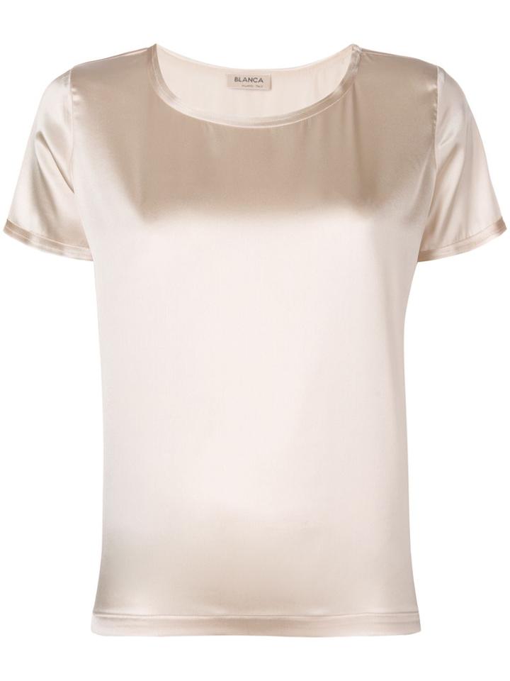 Blanca Plain T-shirt - Nude & Neutrals