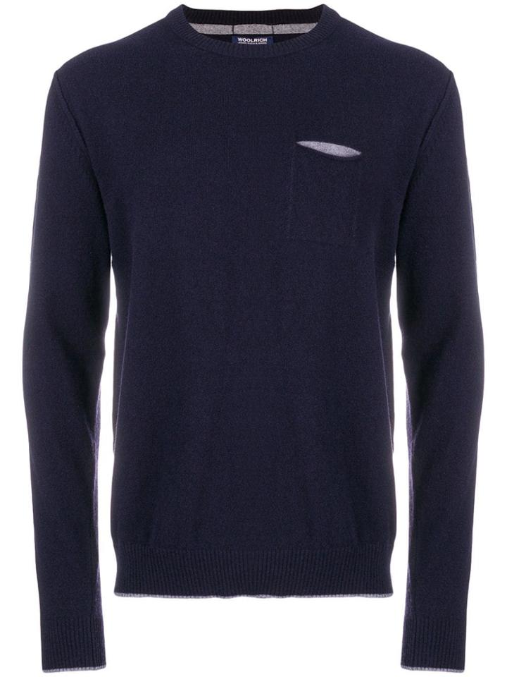 Woolrich Perfectly Fitted Sweater - Blue