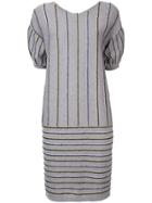Coohem Stripe Tweed One-piece - Grey