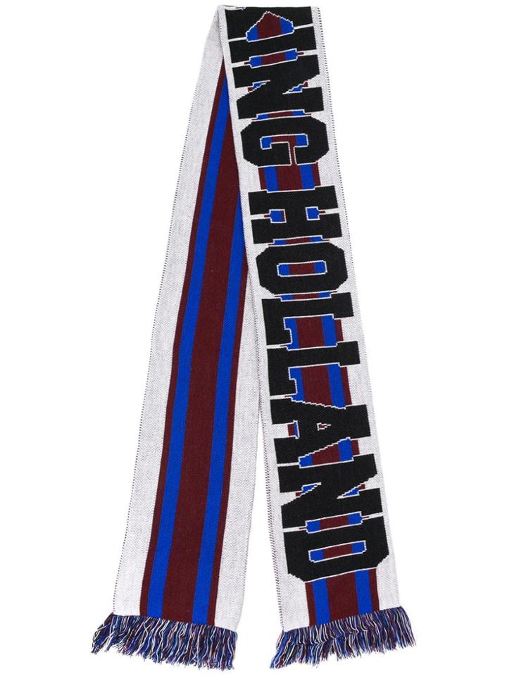House Of Holland Striped Maxi Scarf - Multicolour