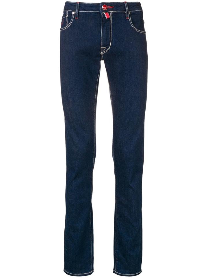 Jacob Cohen Low Rise Skinny Jeans - Blue