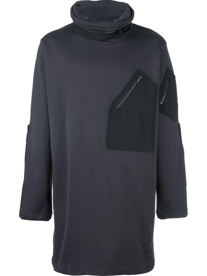 Y-3 Zip Pocket Oversized Jumper