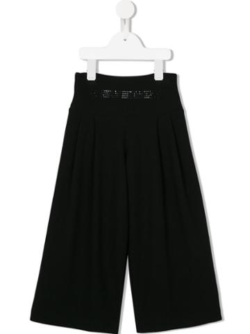 I Pinco Pallino Studded Culottes, Girl's, Size: 12 Yrs, Black
