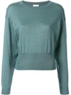 Brunello Cucinelli Ls P/ Over Drop Shoulder Lurex 51%cashmere 22%