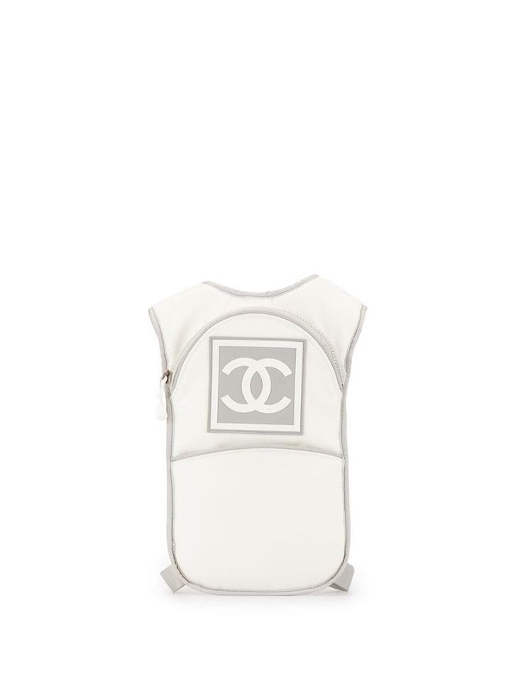 Chanel Pre-owned Sport Line Cc Backpack - Silver