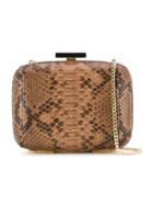 Tufi Duek Leather Clutch, Women's, Brown
