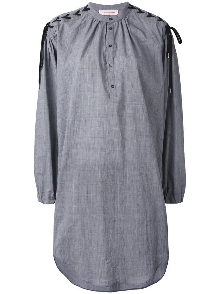 A.f.vandevorst - Shirt Dress - Women - Cotton - 36, Grey, Cotton