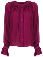 Olympiah Spinello Silk Shirt - Red