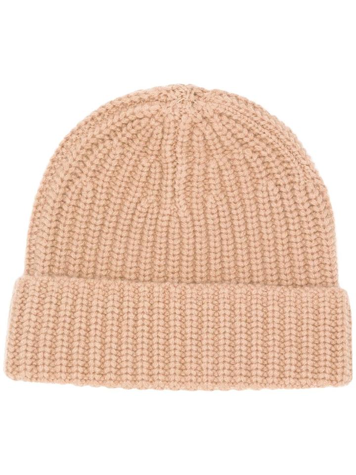 Joseph Knitted Beanie - Nude & Neutrals