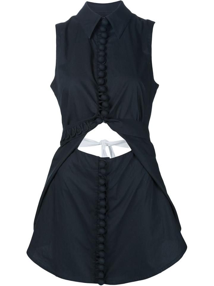 Proenza Schouler Flared Cut-out Shirt