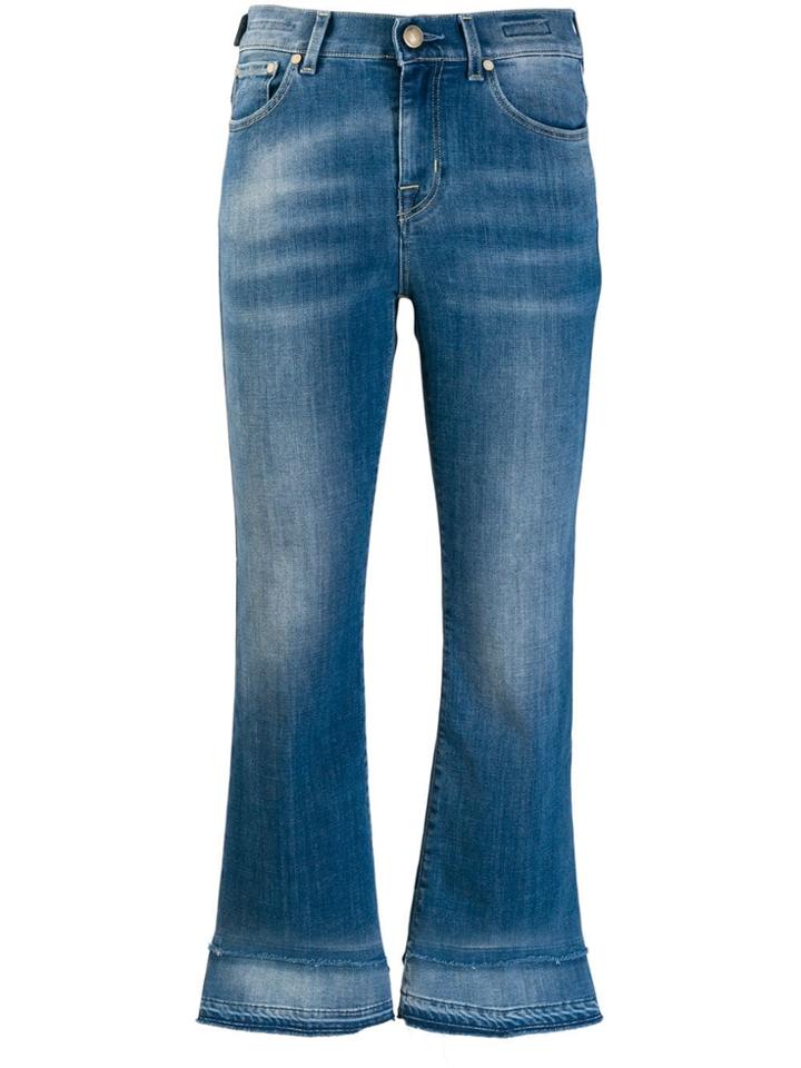 Jacob Cohen Frida Cropped Jeans - Blue