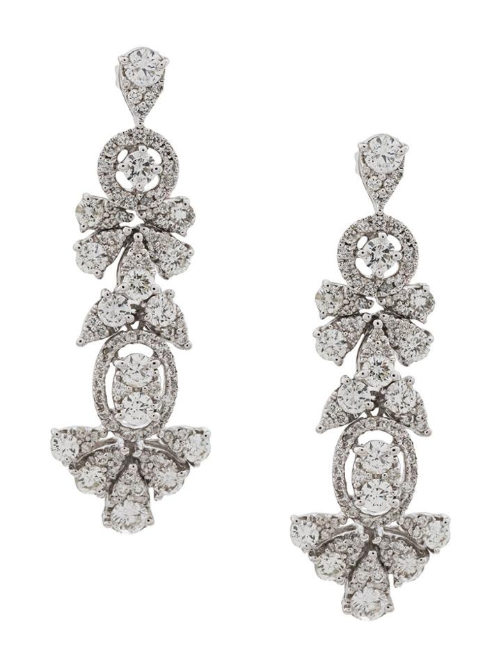 Monan Drop Earrings - Silver