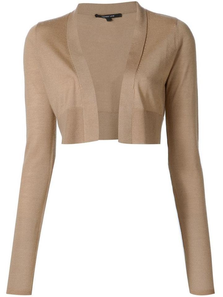Derek Lam Long Sleeve Cardigan - Neutrals