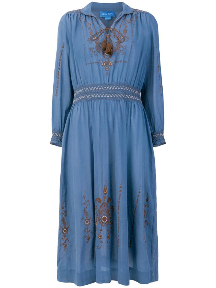 Mih Jeans Payton Dress - Blue