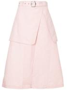 Sies Marjan Belted Layered Skirt - Pink