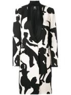 Paul Smith Black Label Dancer Print Coat, Women's, Size: 40, Cotton/viscose/acetate/viscose