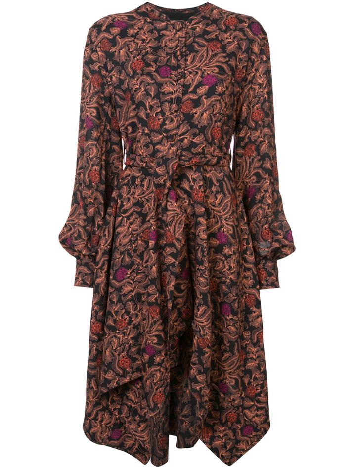 Proenza Schouler Pointed Hem Dress - Black