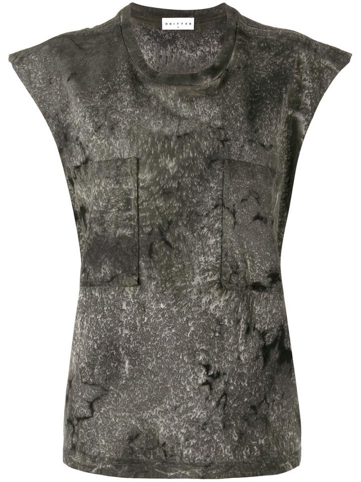 Drifter - Ignus Sleeveless T Shirt - Women - Cotton - Xs, Black, Cotton