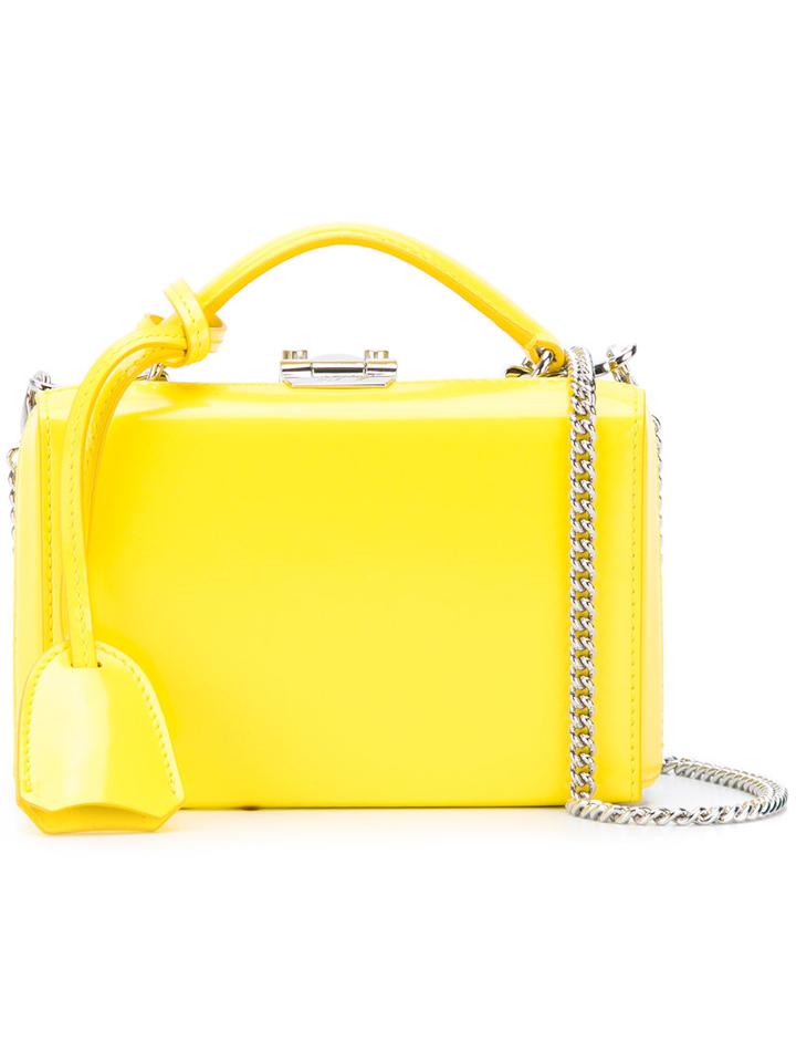 Mark Cross - Grace Box - Women - Leather - One Size, Yellow/orange, Leather