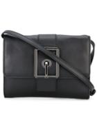 Rebecca Minkoff - Buckled Shoulder Bag - Women - Cotton/leather - One Size, Black, Cotton/leather