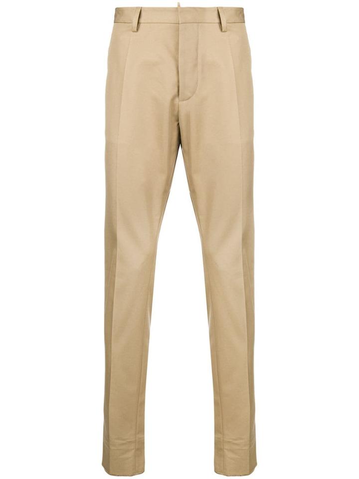 Dsquared2 Tailored Trousers - Brown