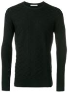 Daniele Alessandrini Textured Knit Sweater - Black