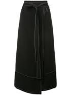 Yigal Azrouel Tie Wrap Culottes - Black