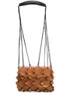 Jacquemus Logo Foldover Clutch - Brown