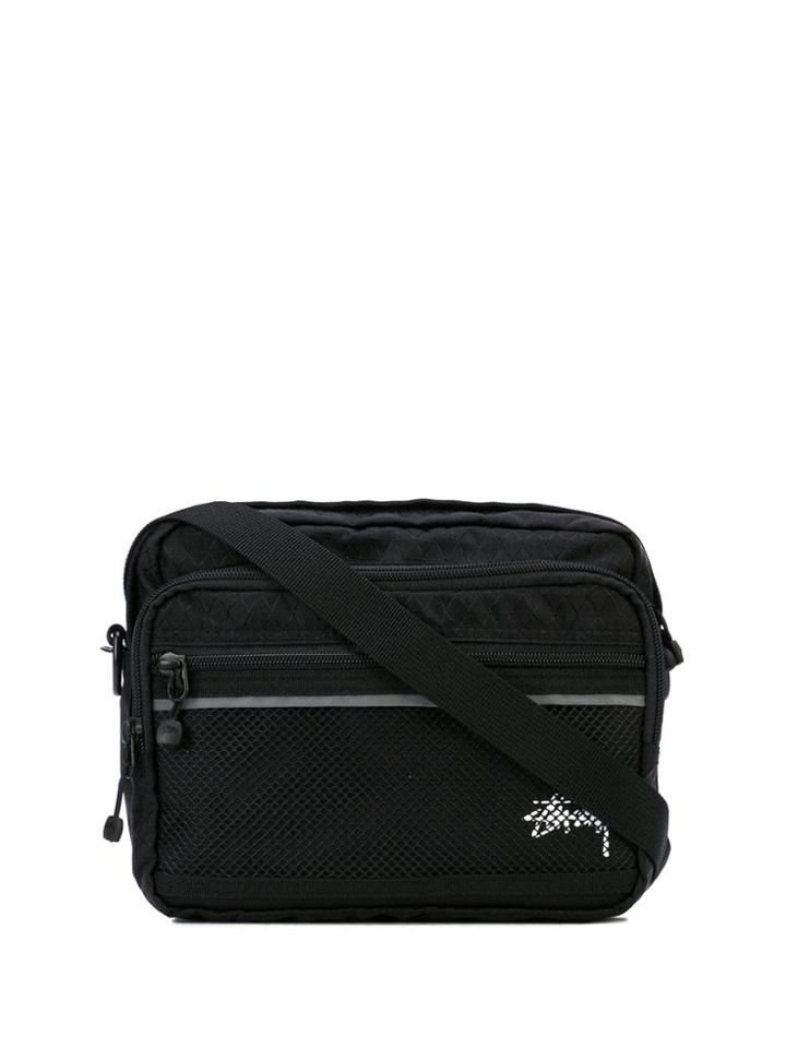 Stussy Diamond Ripstop Shoulder Bag - Black