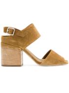 Officine Creative Sling Back Buckle Sandals - Brown