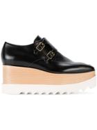 Stella Mccartney Elyse Wedge 85 Platform Shoes - Black